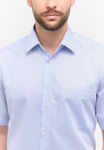 ETERNA Regular fit Button Up Shirt in Blue