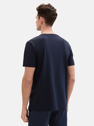 TOM TAILOR T-Shirt in Blau