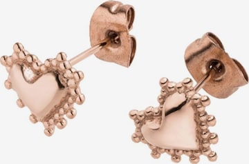 Boucles d'oreilles 'Delicate Heart' PURELEI en or : devant