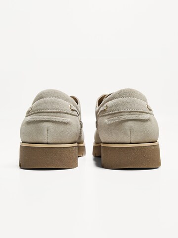 Mocassin Bershka en beige