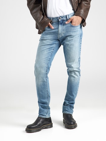 G-STAR Slimfit Τζιν '3301' σε μπλε: μπροστά