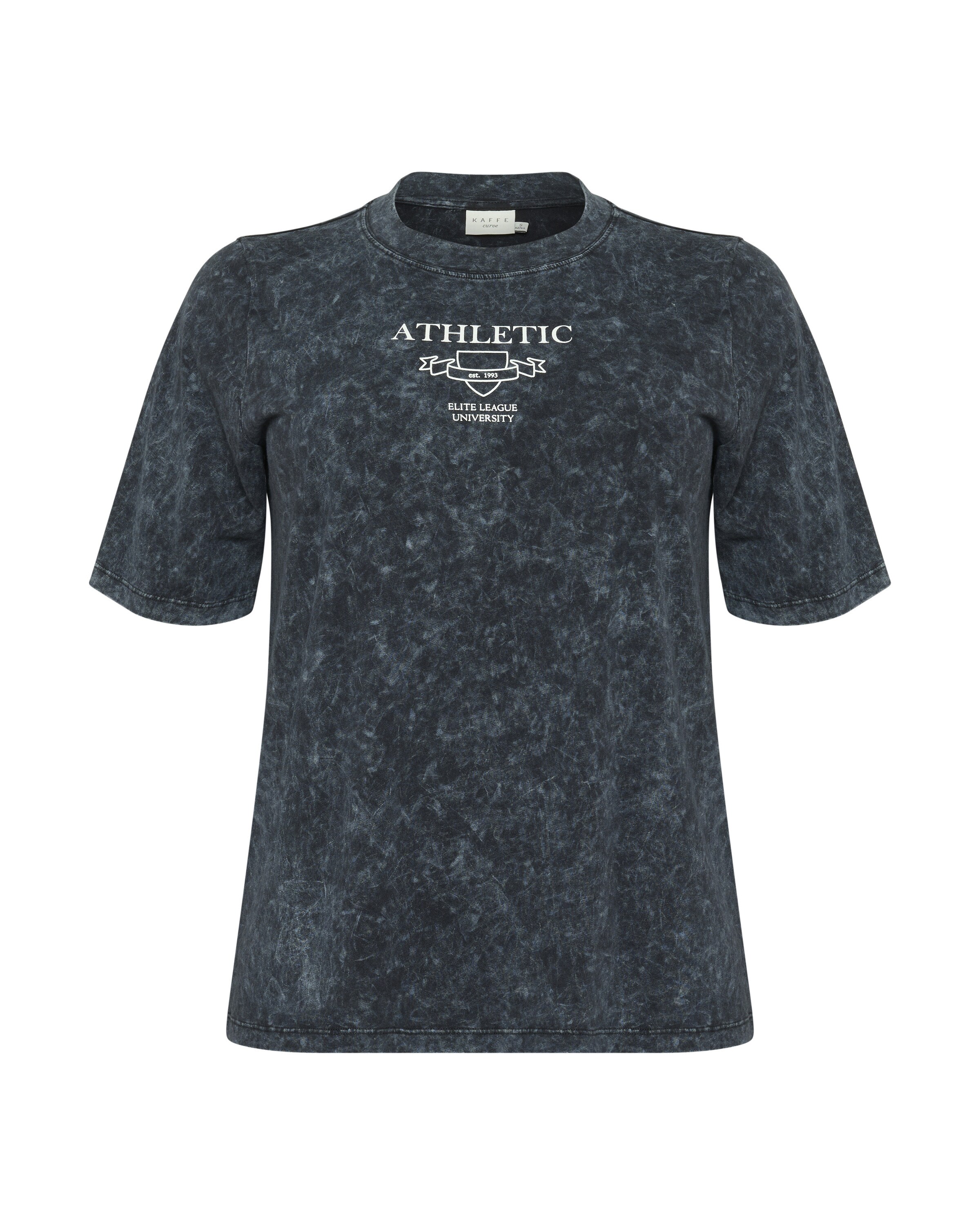 juoda KAFFE CURVE Marškinėliai 'KCTasha': priekis