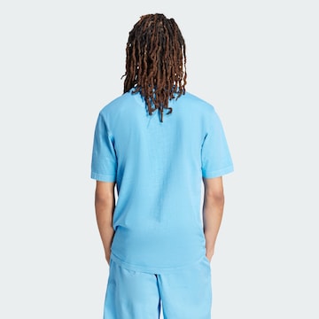 ADIDAS ORIGINALS - Camisa 'Trefoil Essentials' em azul