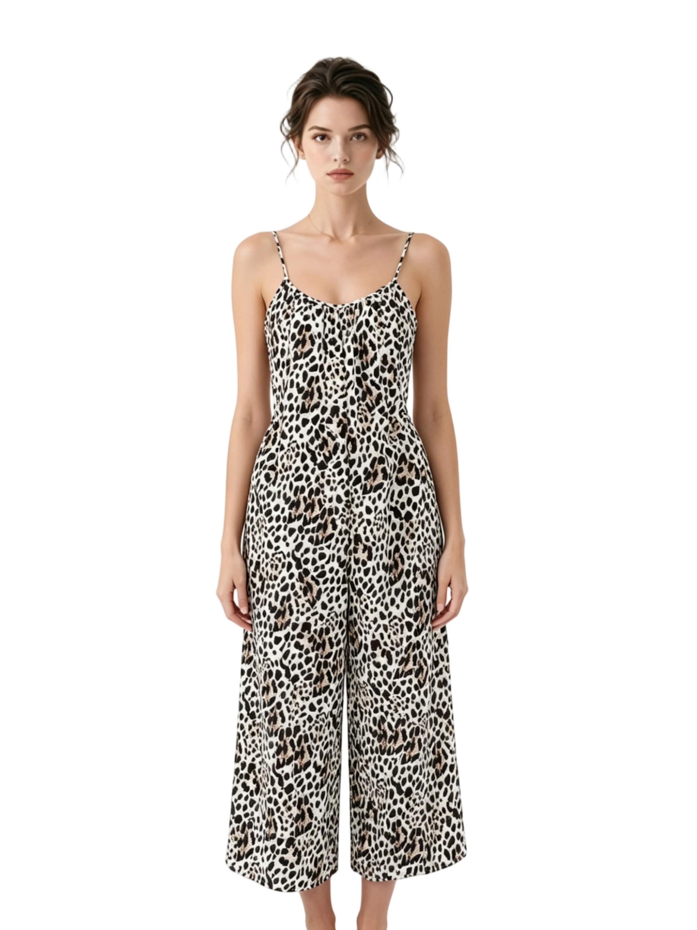Yesfashion Jumpsuit in XL in Brown, Item view