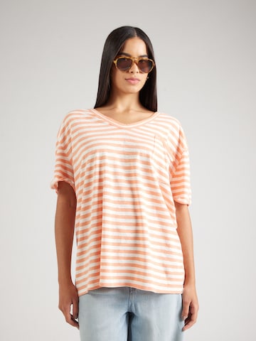 Free People Majica | oranžna barva: sprednja stran