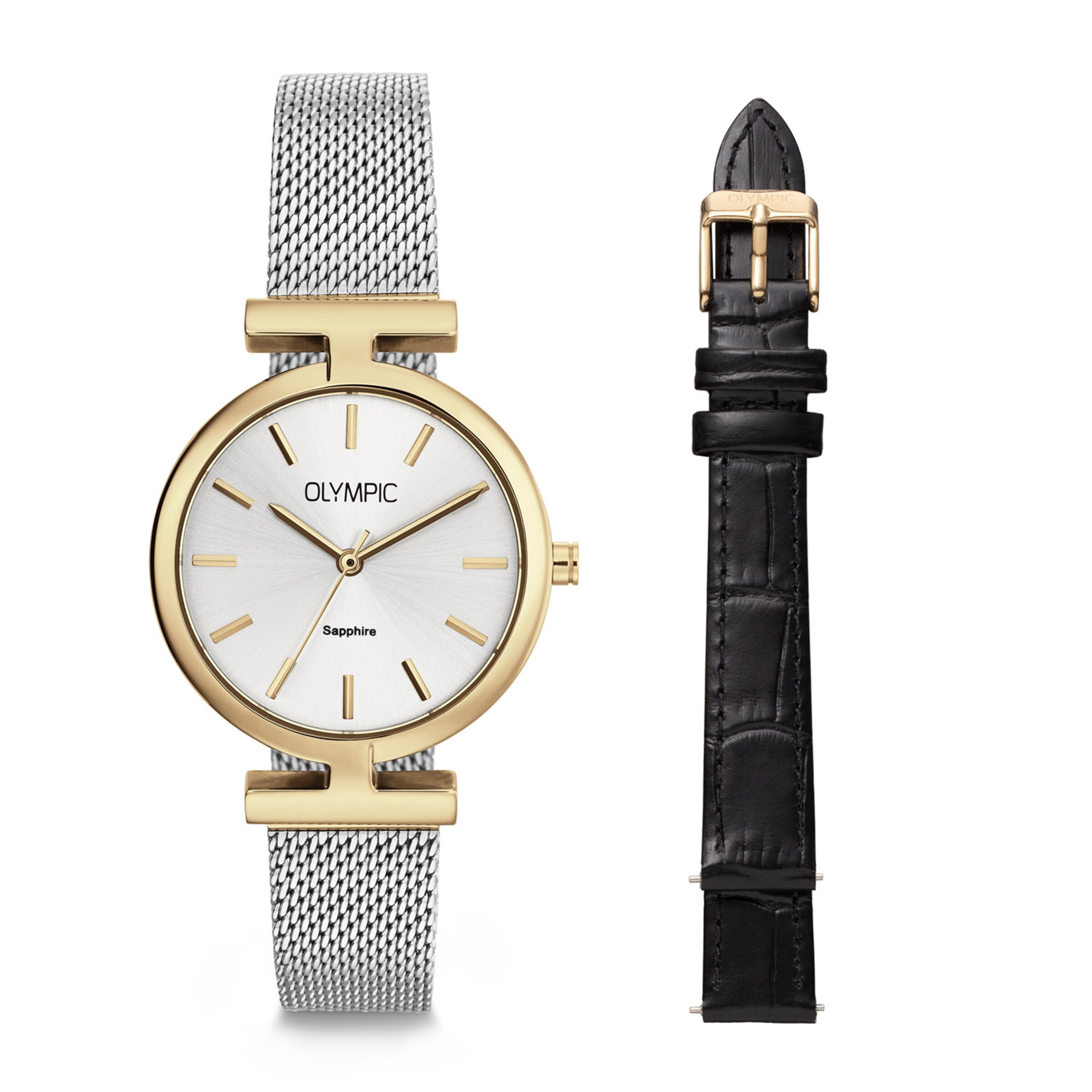 Olympic Analog watch in Gold: front