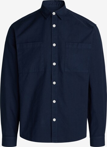 Coupe regular Chemise 'Jack' Redefined Rebel en bleu : devant