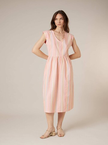 Deeluxe Jurk 'Babeth' in Oranje: voorkant