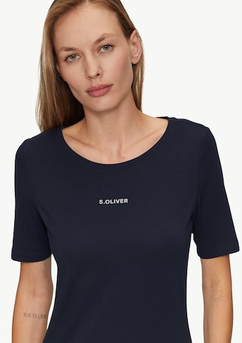 T-shirt s.Oliver en bleu