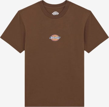 Maglietta 'DICKIES MAPLE VALLEY REG TEE W T-SHIRT' di DICKIES in marrone: frontale
