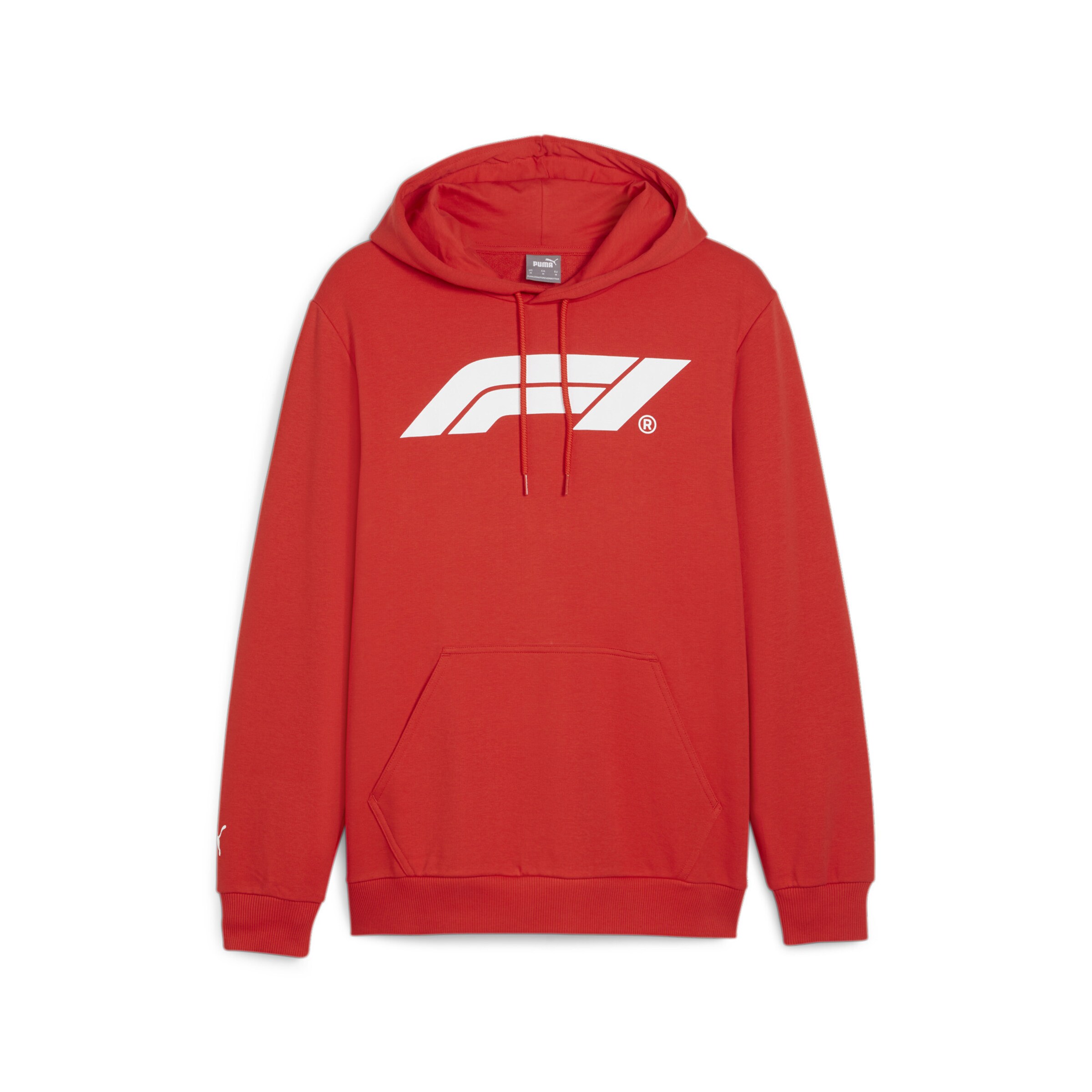 PUMA Sports sweatshirt 'F1® ESS' in Red: front