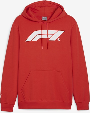 PUMA Sportsweatshirt 'F1® ESS' in Rood: voorkant