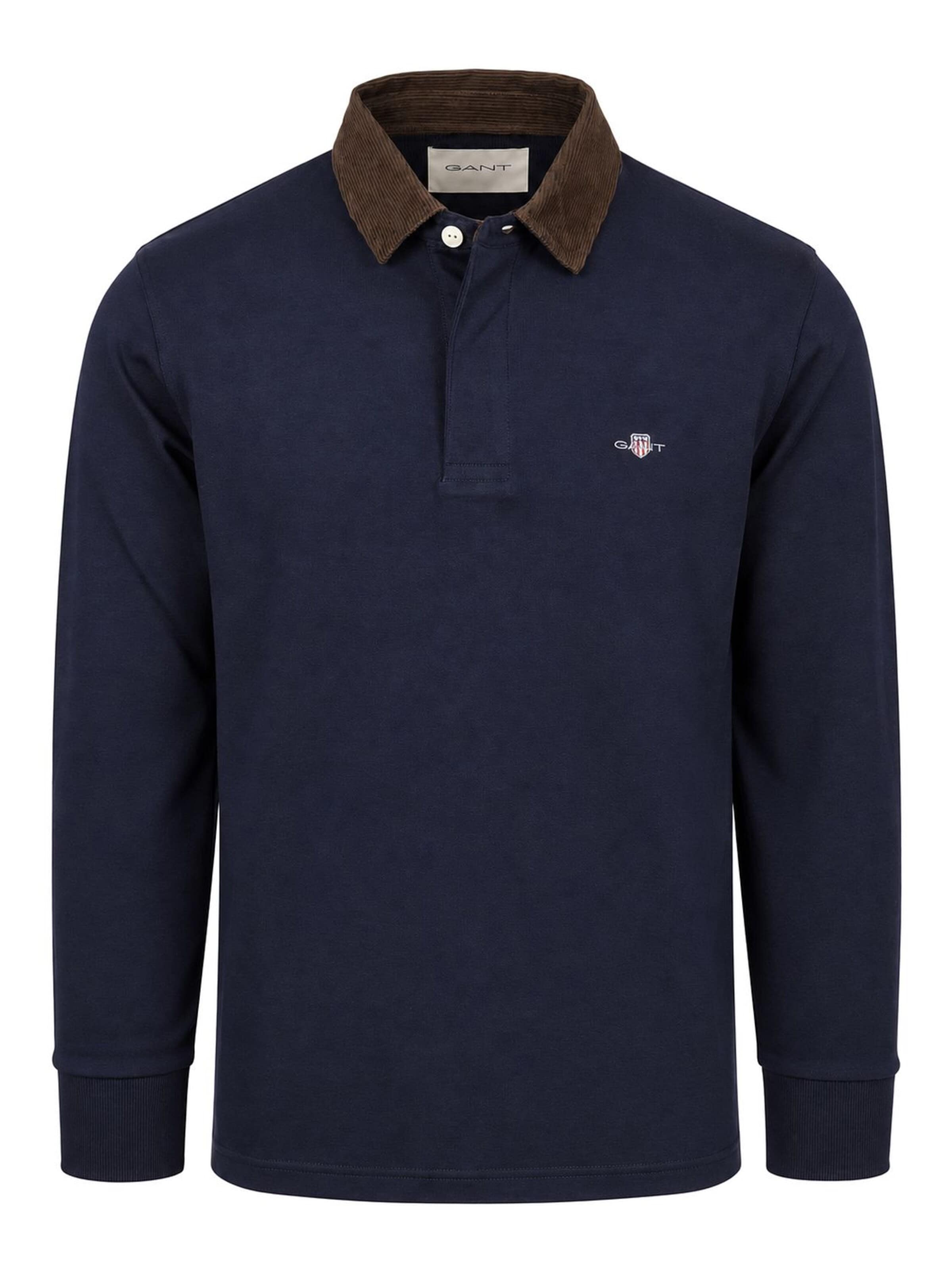 T-Shirt 'Rugger' GANT en bleu : devant