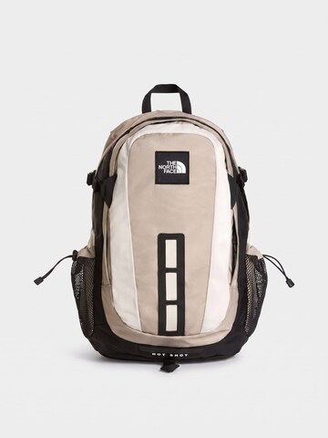 THE NORTH FACE Rugzak 'HOT SHOT SE BACKPACK STONE SLAB / CUMU' in Beige: voorkant