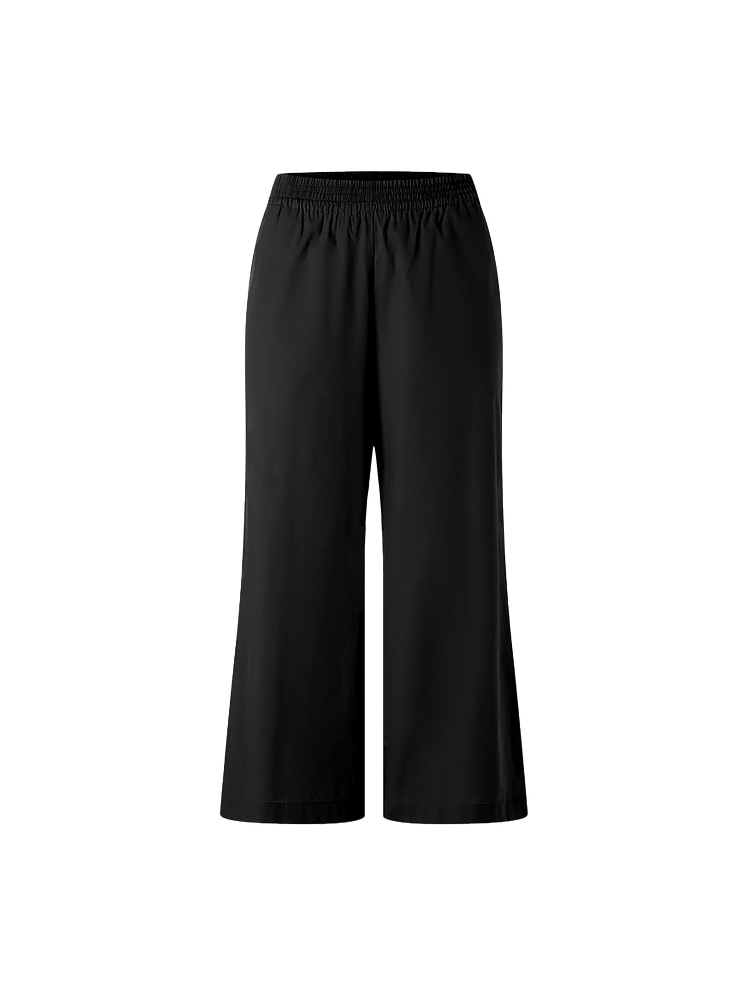 Wide leg Pantaloni di MAERZ Muenchen in nero: frontale