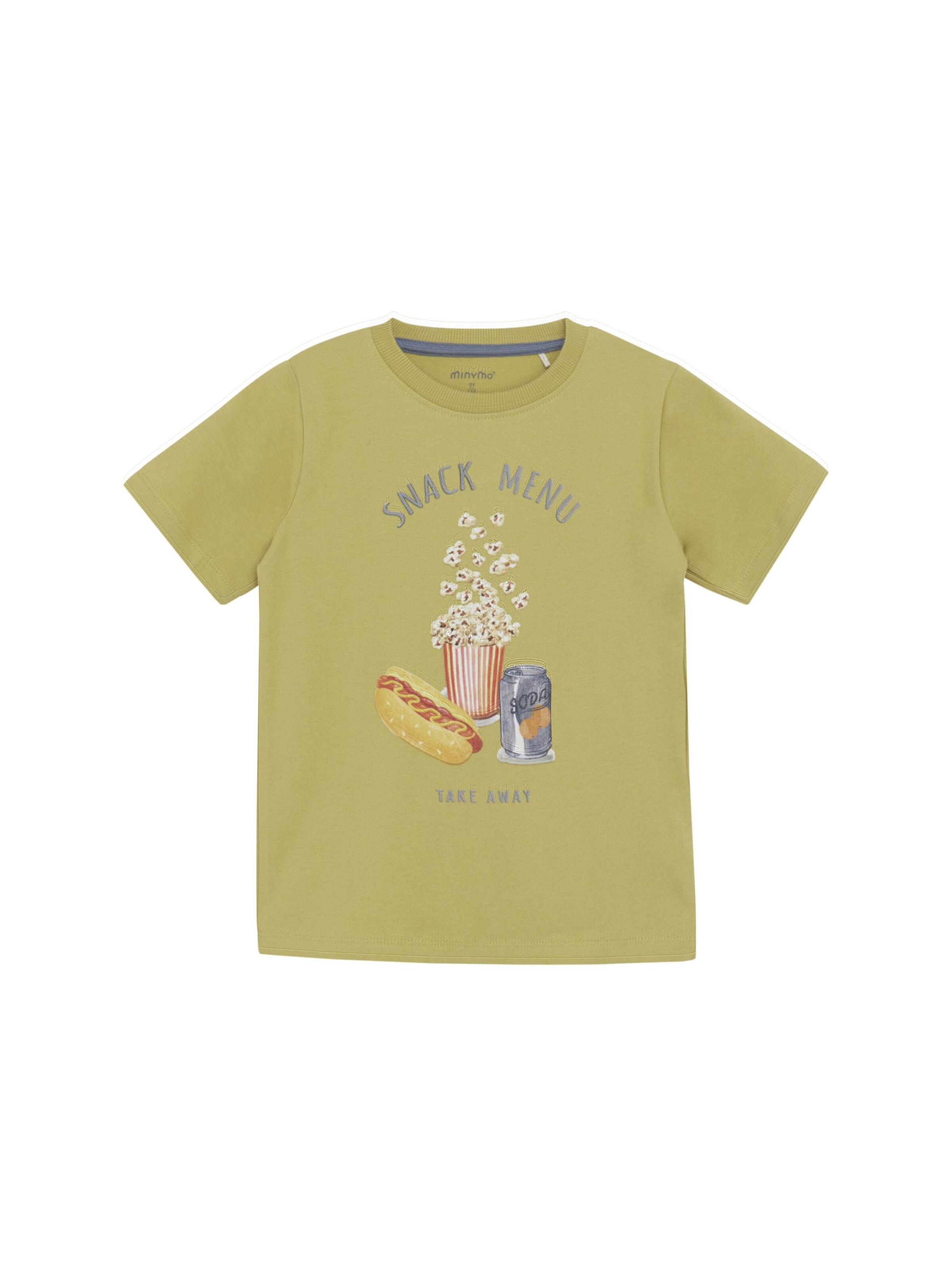 MINYMO - Camiseta ' MIT-shirt' en verde: frente