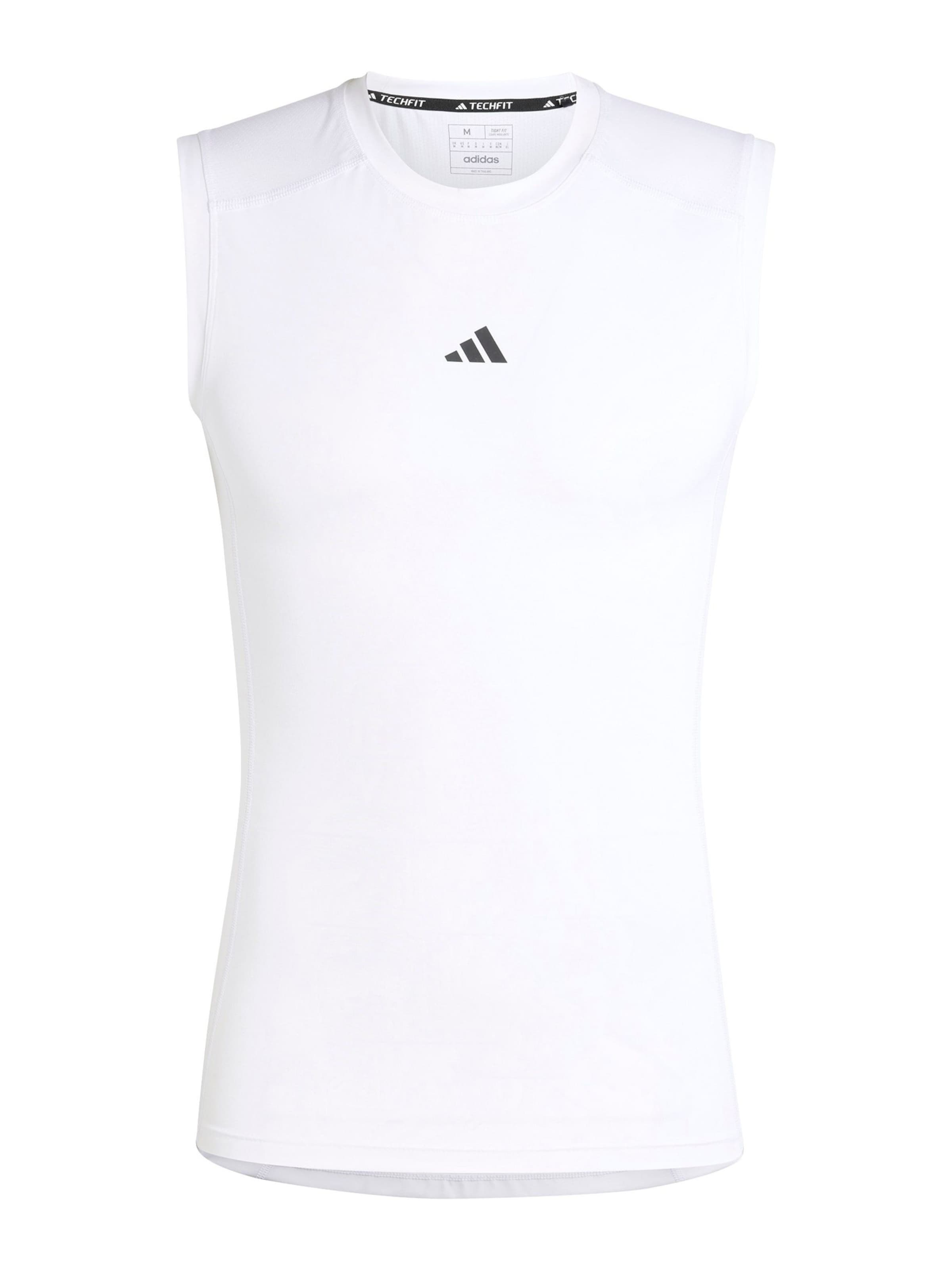ADIDAS PERFORMANCE Functioneel shirt in Wit: voorkant