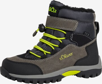 s.Oliver Snow Boots in Grey: front