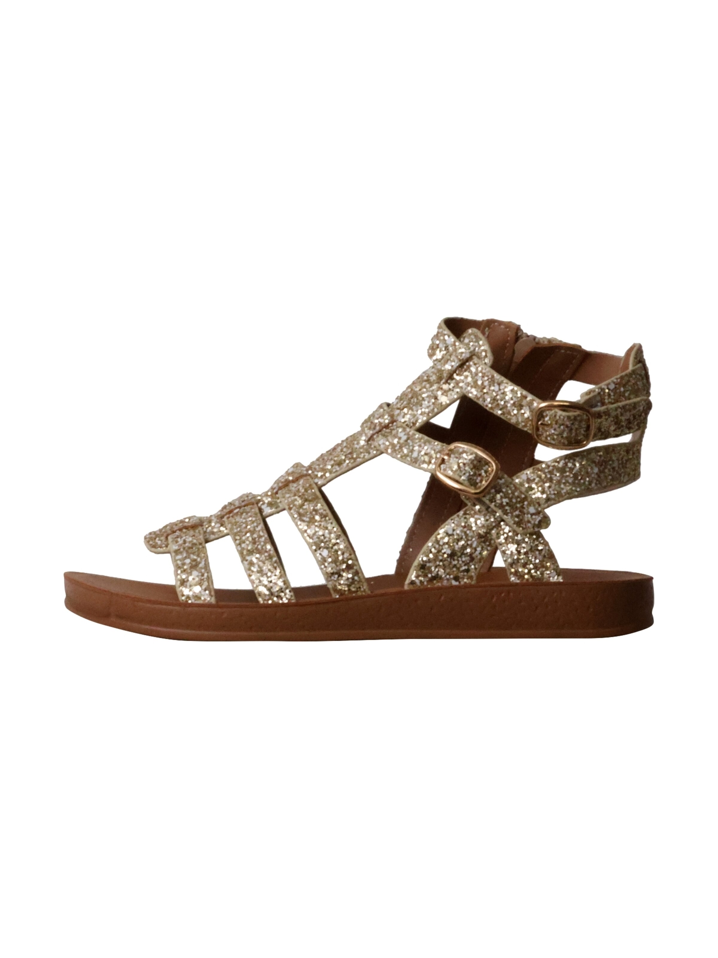 Super Mode Sandale‌‌‌‌‌ in Gold: Vorderseite