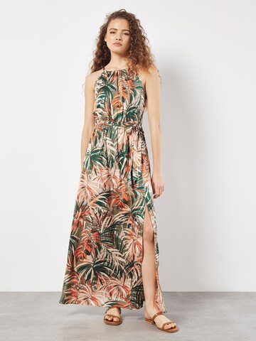 Apricot Jurk in Gemengde kleuren