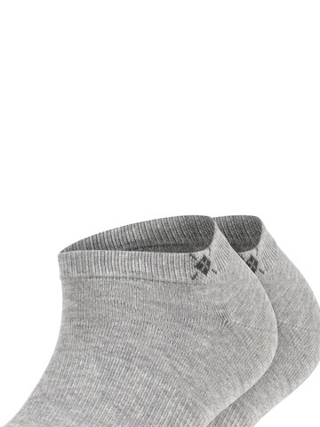 BURLINGTON Ankle Socks 'Everyday 2-Pack' in Grey