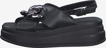 TAMARIS Sandals in Black