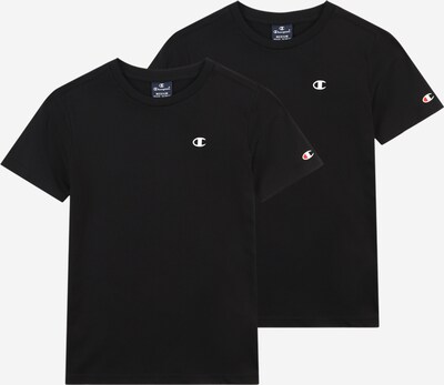 Maglietta Champion Authentic Athletic Apparel di colore nero, Visualizzazione prodotti