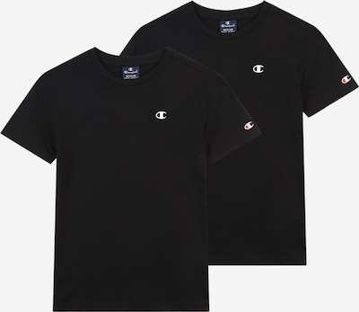 Champion Authentic Athletic Apparel T-Shirt en noir, Vue avec produit