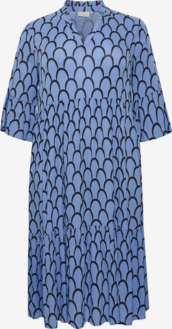 Robe 'Kerry' KAFFE CURVE en bleu : devant