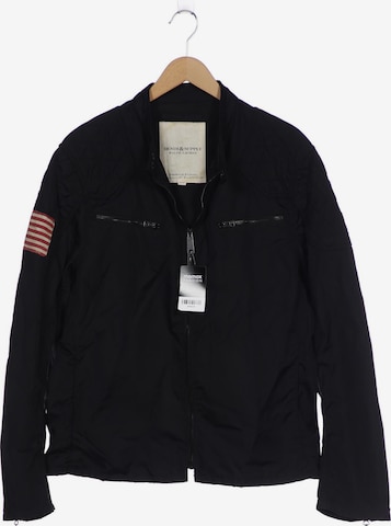 DENIM & SUPPLY Ralph Lauren Jacket & Coat in XXL in Black: front