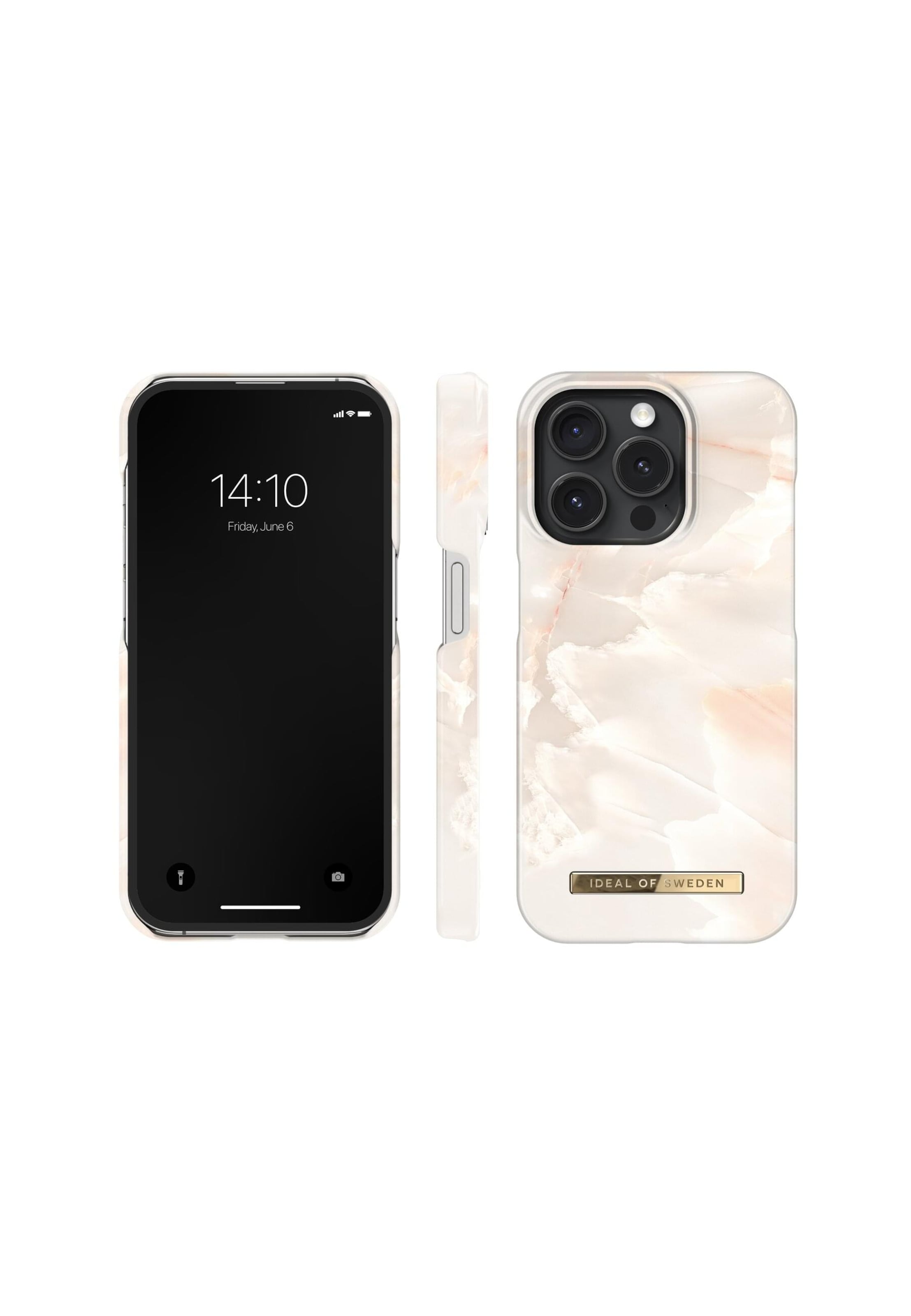 Protection pour Smartphone 'iPhone 15 Pro' iDeal of Sweden en rose