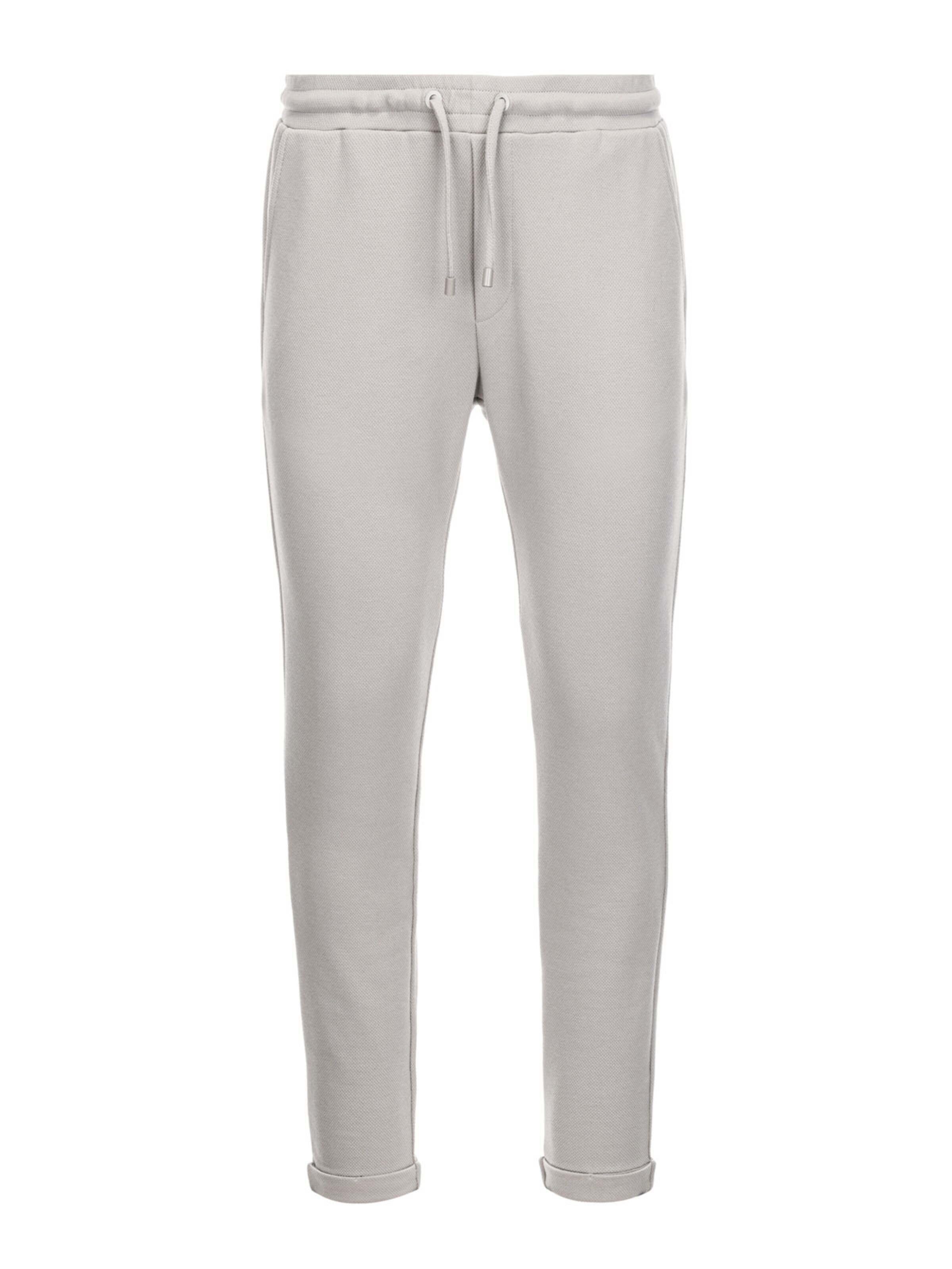 Effilé Pantalon 'PACP-0121' Ombre en gris : devant