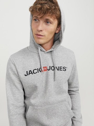 JACK & JONES Sweatshirt 'JJECorp' in Grey