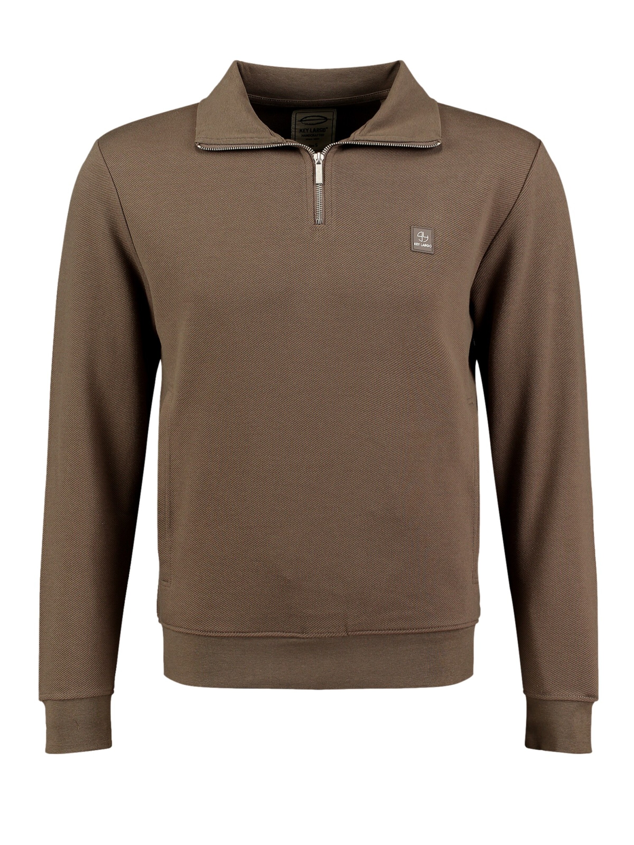 Key Largo Sweatshirt 'KLNICK' i brun, Produktvisning