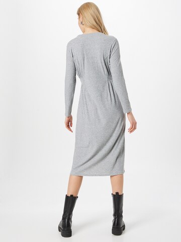 Wallis Curve Dress in Grey