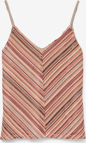 VERO MODA Stricktop 'VMDEMI' in Rot: Vorderseite