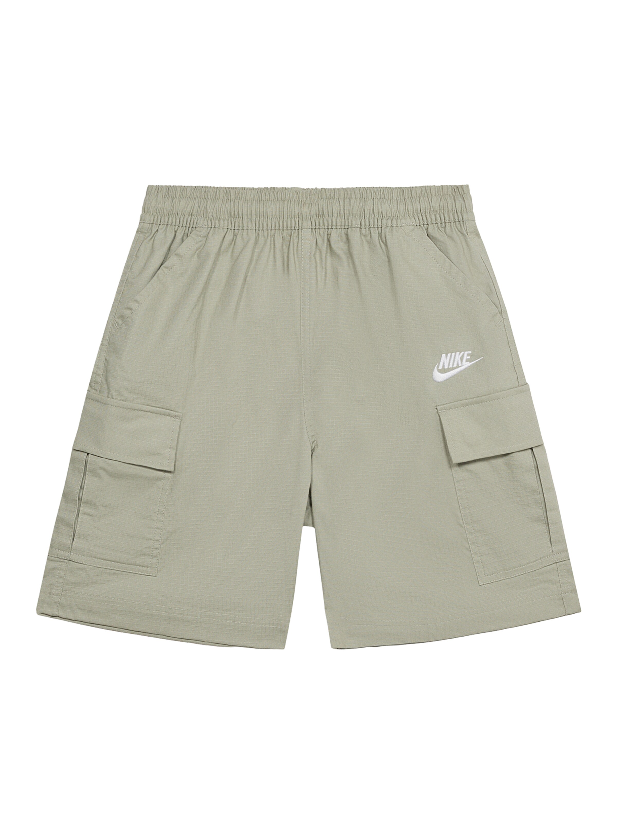 Nike Sportswear Штаны 'CLUB' в Серый: спереди