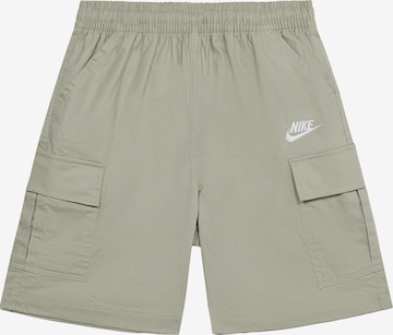 Nike Sportswear Штаны 'CLUB' в Серый: спереди