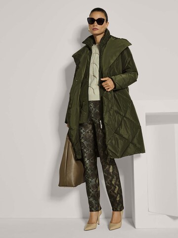 Manteau mi-saison MADELEINE en vert