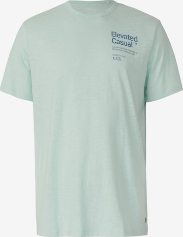 T-Shirt s.Oliver en vert : devant