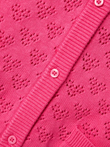 NAME IT Knit Cardigan 'NMFFELOTTE' in Pink