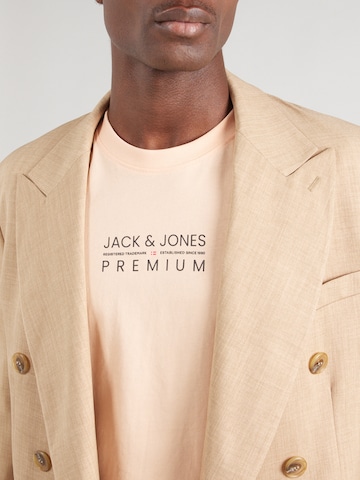Jack & Jones Premium T-Shirt 'JPRBLUATLAS' in Pink