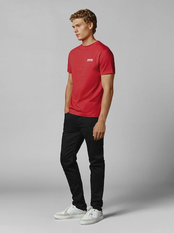 T-Shirt 'STOP' Pepe Jeans en rouge
