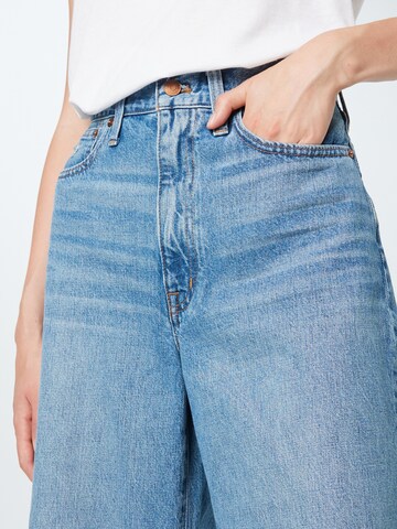 Madewell Wide Leg Jeans in Blau