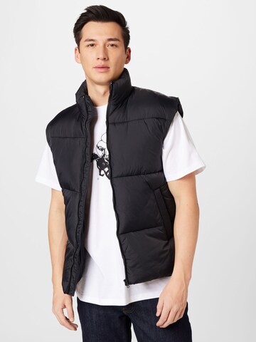 ABOUT YOU Vest 'Alessio' in Black: front