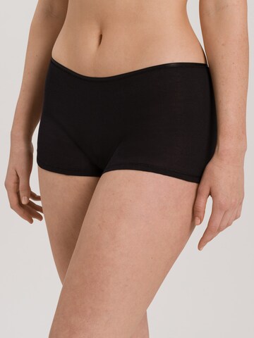 Hanro Shortleg Pants ' Cotton Seamless ' in Schwarz: predná strana