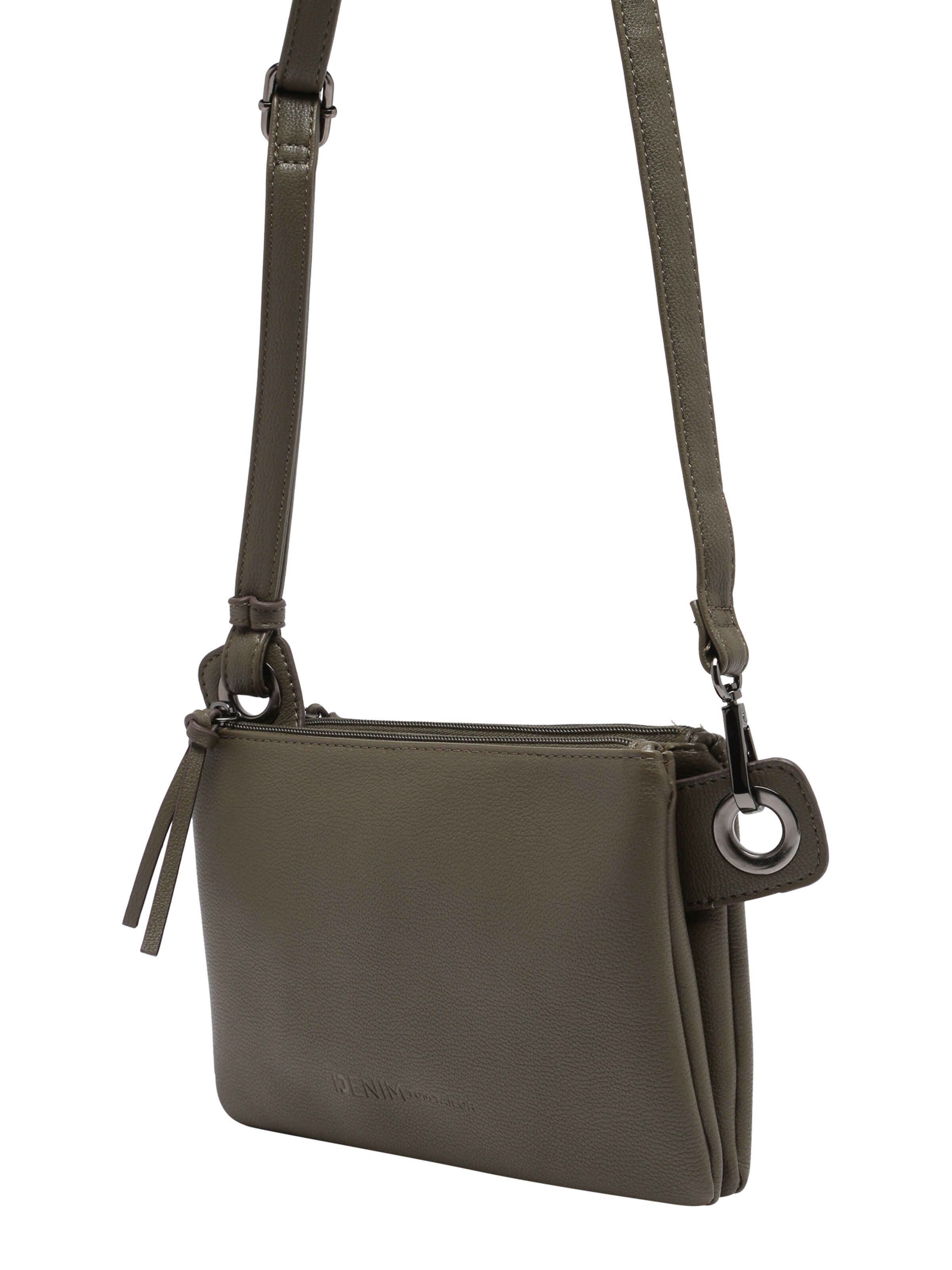 Sac à bandoulière 'Alia' TOM TAILOR DENIM en vert : devant