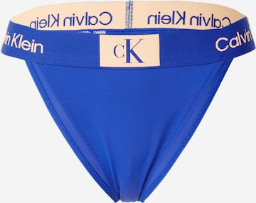 Calvin Klein Swimwear Bikini bottom in Blue: front