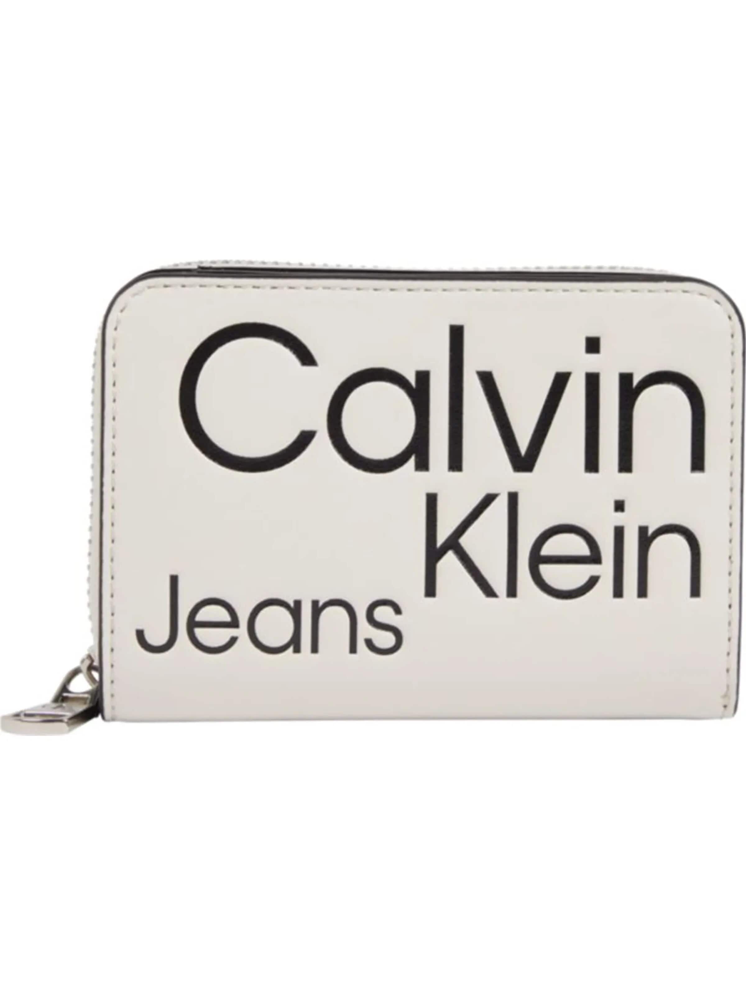 Calvin Klein Wallet 'Little style' in Beige: front