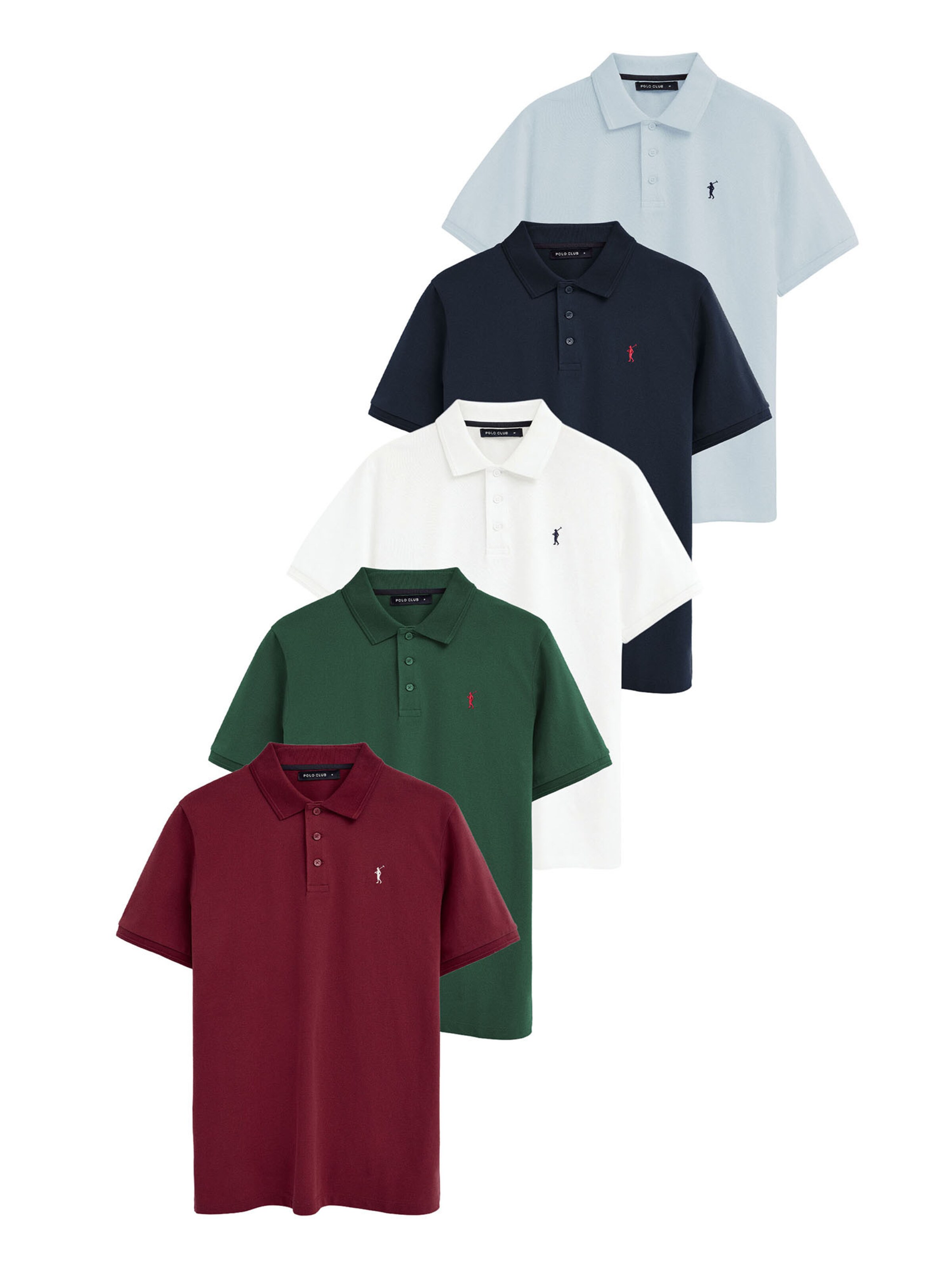 Polo Club Shirt in Mixed colors: front
